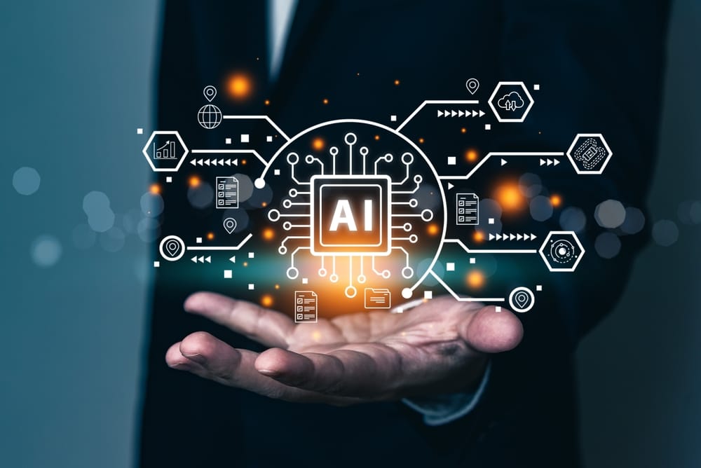 On-premise AI hardware in a small business server room
